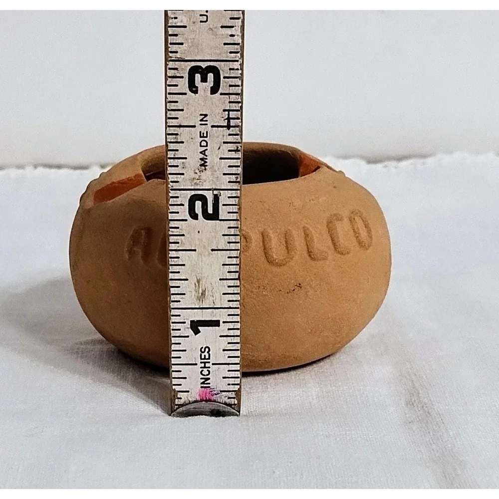 Vintage Ashtray Me lo Robe EN Los Rancheros - Acapulco No Cracks or Chips